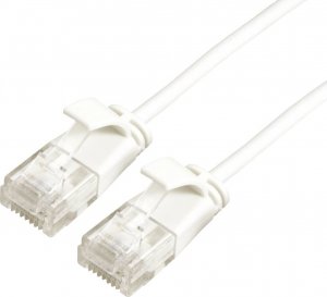 Roline Kabel krosowy ROLINE UTP Data Center Cat.6A (klasa EA), LSOH, cienki, biały, 1,5 m. 1