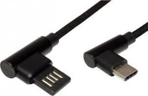 Kabel USB Neutralle USB-A - USB-C 3 m Czarny 1
