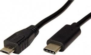 Kabel USB USB-C - USB-C Czarny 1