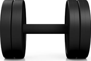 Marbo Sport Hantel MW-HSG15-k2 gumowany 1 x 15 kg 3