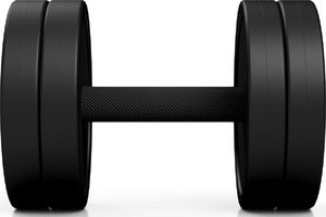 Marbo Sport Hantel MW-HSG17.5-k2 gumowany 1 x 17.5 kg 3