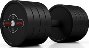 Marbo Sport hantel MW-HSG30-k2 gumowany 1 x 30 kg 2