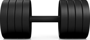 Marbo Sport hantel MW-HSG30-k2 gumowany 1 x 30 kg 3