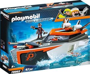 Playmobil Spy Team Łódź Turbo (70002) 1