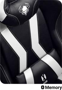 Fotel Diablo Chairs X-Horn 2.0 czarno-biały 7