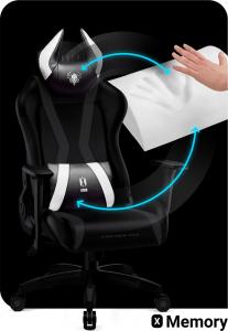 Fotel Diablo Chairs X-Horn 2.0 czarno-biały 10