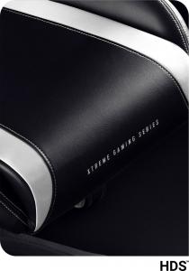 Fotel Diablo Chairs X-Horn King Size Czarno-Biały 11