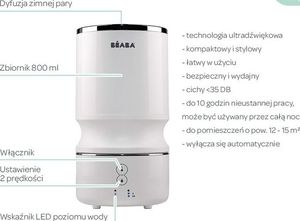 Nawilżacz powietrza Beaba White Biały 2