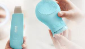 Beautifly Zestaw B-Scrub peeling kawitacyjny + B-Fresh szczoteczka soniczka miętowy (BF-066) 4