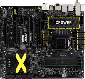 Płyta główna MSI Z97 XPOWER AC, Intel Z97, 4xDDR3, VGA, GbLAN, E-ATX (Z97 XPOWER AC) 3