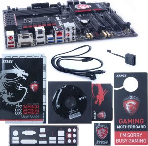 Płyta główna MSI H97 GAMING 3 Intel H97, 4xDDR3, VGA, GbLAN, ATX 6