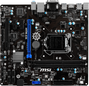 Płyta główna MSI H97M-E35 H97 LGA1150 mATX HDMI DVI VGA - (H97M-E35) 2