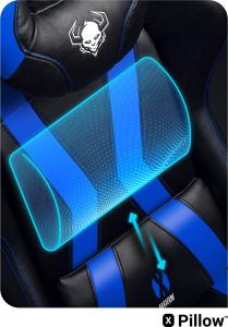 Fotel Diablo Chairs X-Horn L niebieski 8