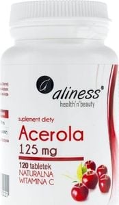 MEDICALINE Aliness, Acerola 125mg, 120 tabletek 1