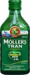 Orkla Care Moller's Tran Norweski naturalny płyn 250ml 1