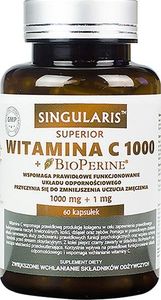 Singularis-Herbs WITAMINA C1000+BIOPERINESINGULARIS 60KAP 1