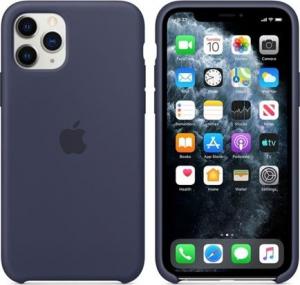 Xqisit Etui Silicone Case do iPhone 11 Pro granatowy 1