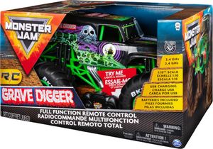 Spin Master Monster Jam Wielki pojazd 1:10 Grave Digger 3