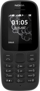 Telefon komórkowy Nokia 105 (2019) Dual SIM Czarny 1