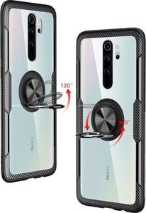 Alogy Etui Alogy Ring Holder Clear Armor do Xiaomi Redmi Note 8 Pro czarne uniwersalny 2
