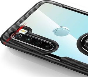 Alogy Etui Alogy Ring Holder Clear Armor do Xiaomi Redmi Note 8 czarne uniwersalny 6