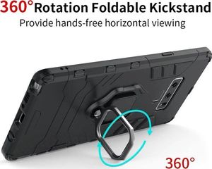 Alogy Etui na telefon Alogy Stand Ring Armor do Samsung Galaxy Note 9 czarne uniwersalny 3