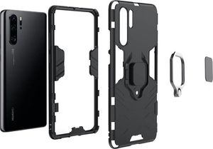 Alogy Etui na telefon Alogy Stand Ring Armor do Huawei P30 Pro czarne uniwersalny 3