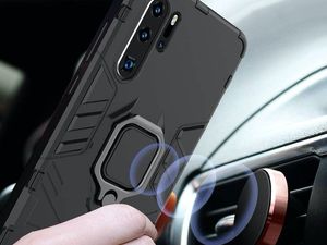 Alogy Etui na telefon Alogy Stand Ring Armor do Huawei P30 Pro czarne uniwersalny 4