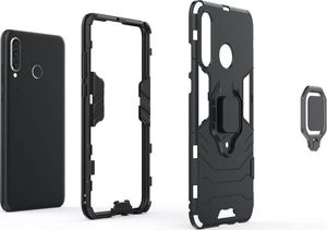 Alogy Etui na telefon Alogy Stand Ring Armor do Huawei P30 Lite czarne uniwersalny 3