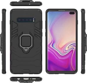 Alogy Etui na telefon Alogy Stand Ring Armor do Samsung Galaxy S10 Plus czarne uniwersalny 3