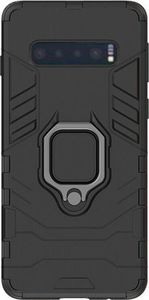 Alogy Etui na telefon Alogy Stand Ring Armor do Samsung Galaxy S10 Plus czarne uniwersalny 6