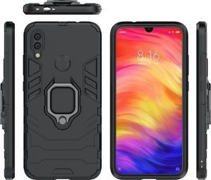 Alogy Etui na telefon Alogy Stand Ring Armor do Xiaomi Redmi Note 7/ 7 Pro czarne uniwersalny 3
