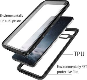 Alogy Etui Alogy do telefonu Samsung Galaxy S10 Waterproof IP68 czarno-szare uniwersalny 12