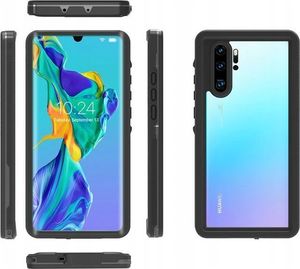 Alogy Etui Alogy do telefonu Huawei P30 Pro Armor Waterproof IP68 czarno-szare uniwersalny 7