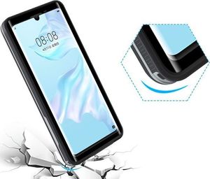 Alogy Etui Alogy do telefonu Huawei P30 Pro Armor Waterproof IP68 czarno-szare uniwersalny 10