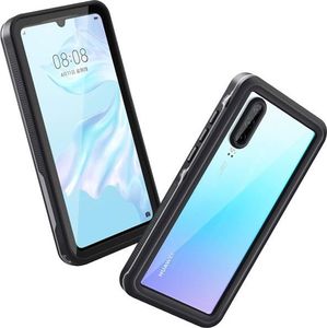 Alogy Etui Alogy do telefonu Huawei P30 Armor Waterproof IP68 czarno-szare uniwersalny 3