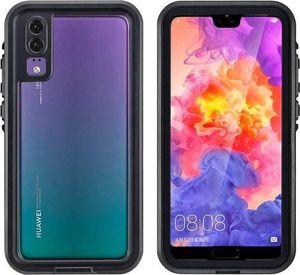 Alogy Etui Alogy do telefonu Huawei P20 Armor Waterproof IP68 czarne uniwersalny 2