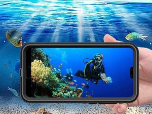 Alogy Etui Alogy do telefonu Huawei P20 Armor Waterproof IP68 czarne uniwersalny 9