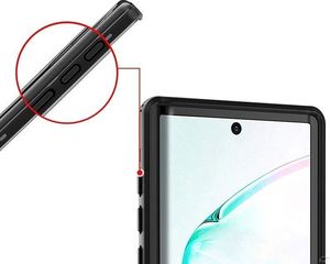 Alogy Etui Alogy do telefonu Samsung Galaxy Note 10 Waterproof IP68 czarno-szare uniwersalny 6