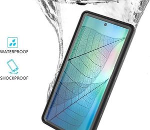 Alogy Etui Alogy do telefonu Samsung Galaxy Note 10 Waterproof IP68 czarno-szare uniwersalny 7
