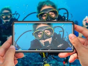 Alogy Etui Alogy do telefonu Samsung Galaxy Note 10 Waterproof IP68 czarno-szare uniwersalny 8