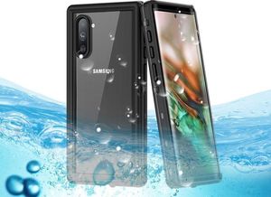 Alogy Etui Alogy do telefonu Samsung Galaxy Note 10 Waterproof IP68 czarno-szare uniwersalny 9