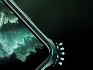 Alogy Etui na telefon Alogy Armor Glass Bumper do Apple iPhone 11 Pro zielone uniwersalny 9