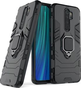 Alogy Etui Stand Ring Armor do Xiaomi Redmi Note 8 Pro czarne uniwersalny 1