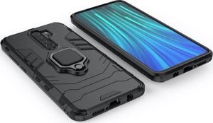 Alogy Etui Stand Ring Armor do Xiaomi Redmi Note 8 Pro czarne uniwersalny 4
