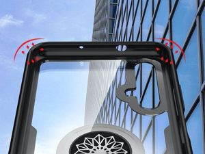 Alogy Etui na telefon Alogy Ring Holder Clear Armor do Honor 20 czarne uniwersalny 6