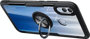 Alogy Etui na telefon Alogy Ring Holder Clear Armor do Huawei P Smart 2019 czarne uniwersalny 4