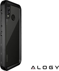 Alogy Etui Alogy do telefonu Huawei P20 Lite Armor Waterproof IP68 czarne uniwersalny 3