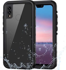 Alogy Etui Alogy do telefonu Huawei P20 Lite Armor Waterproof IP68 czarne uniwersalny 4