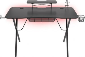 Biurko Genesis Holm 300 RGB Czarne 120 cmx60 cm 6